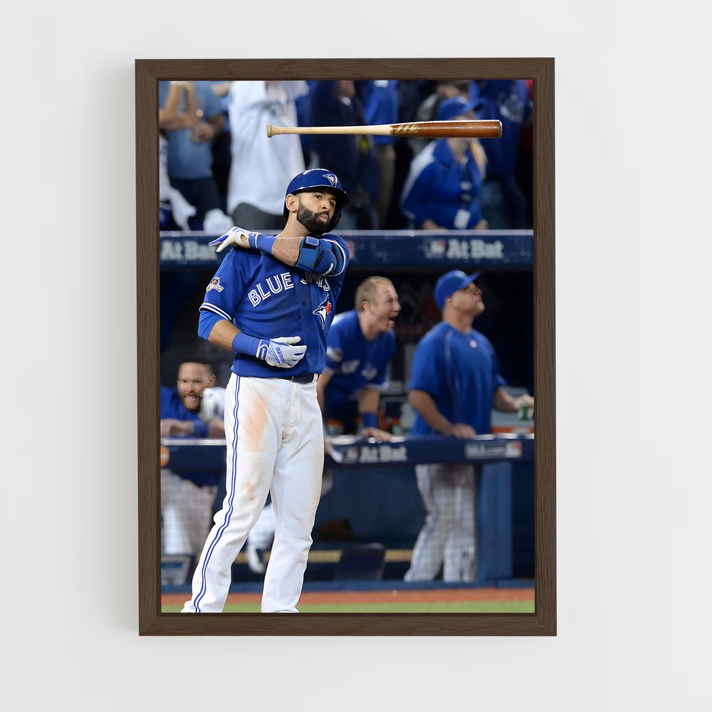 Poster Jose bautista – affiche Baseball (vue 5)